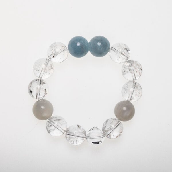 Aquamarine Crystal Bracelet for Calming Energy and Spiritual Clarity