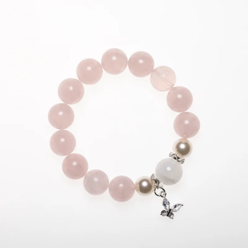 Whisper of Rose-Rose Quartz Bracelet