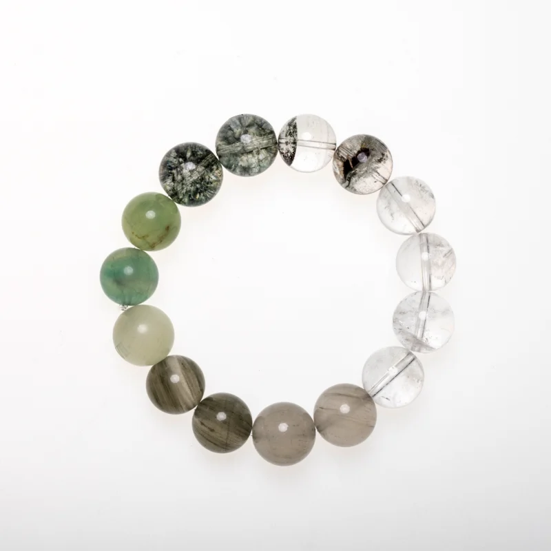 Edge of Forest -Green Crystal Bracelet