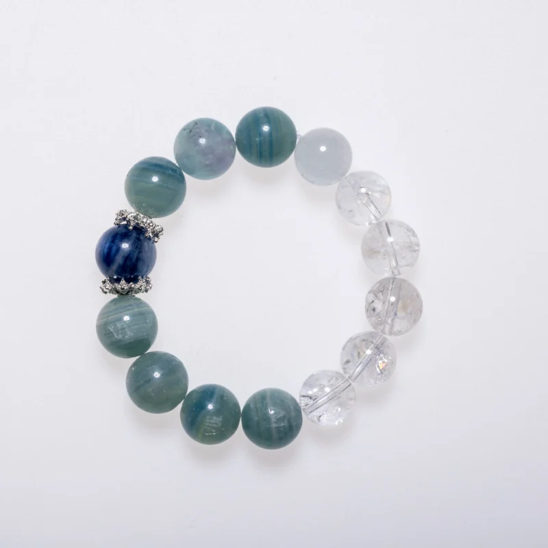Blue Boundaries-Healing Crystal Bracelet