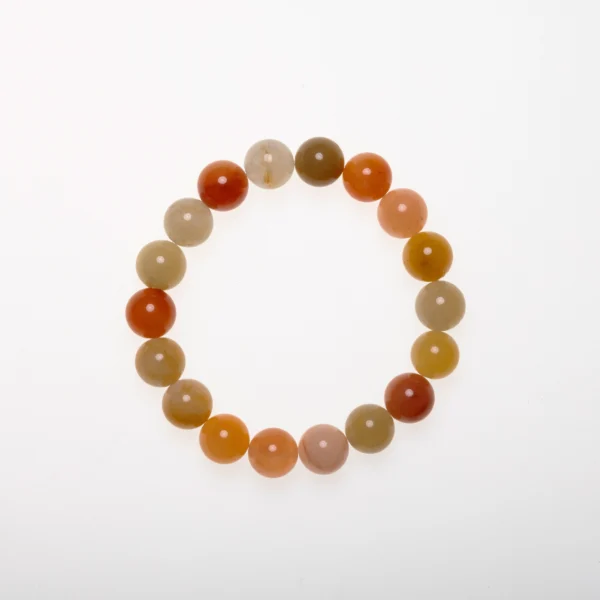 Yellow Jade Bracelet for Positive Energy and Confidence