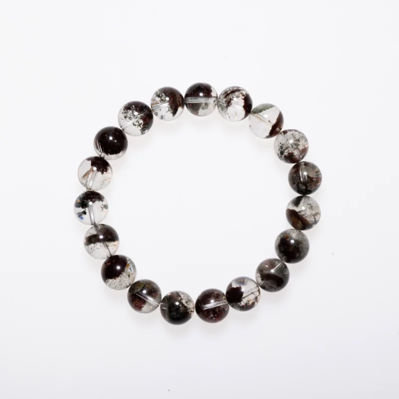 Ember Soil — Phantom Quartz Bracelet