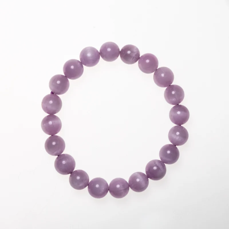 Violet Stillness- Lepidolite Crystal Bracelet