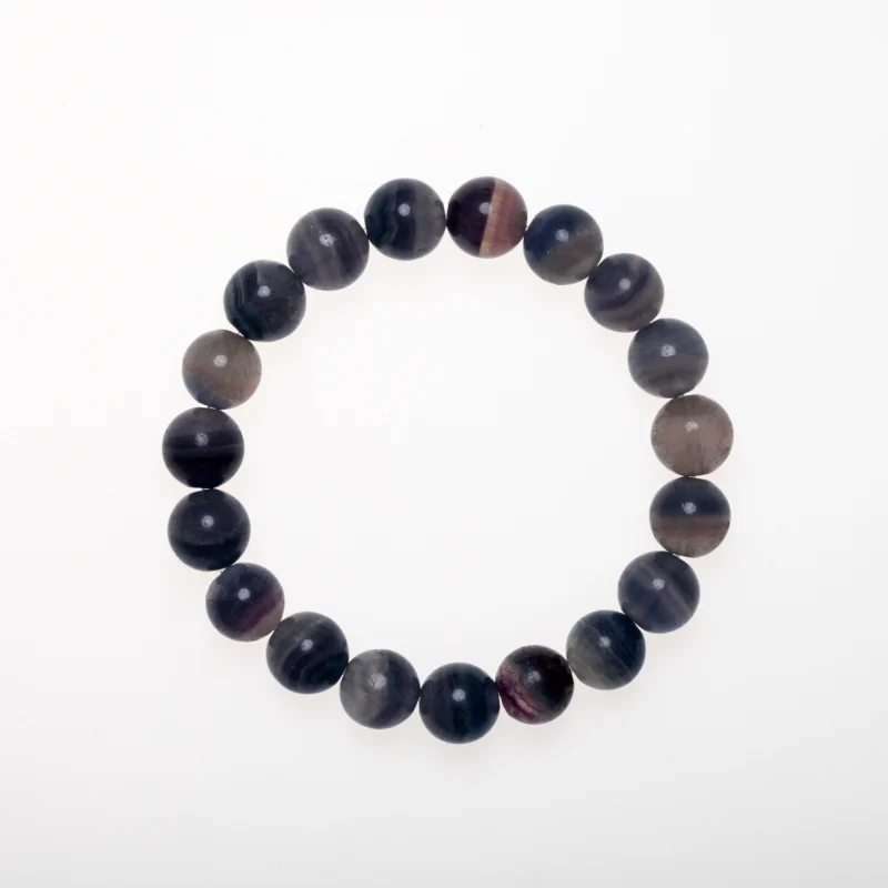 Midnight Trace — Healing Crystal Bracelet