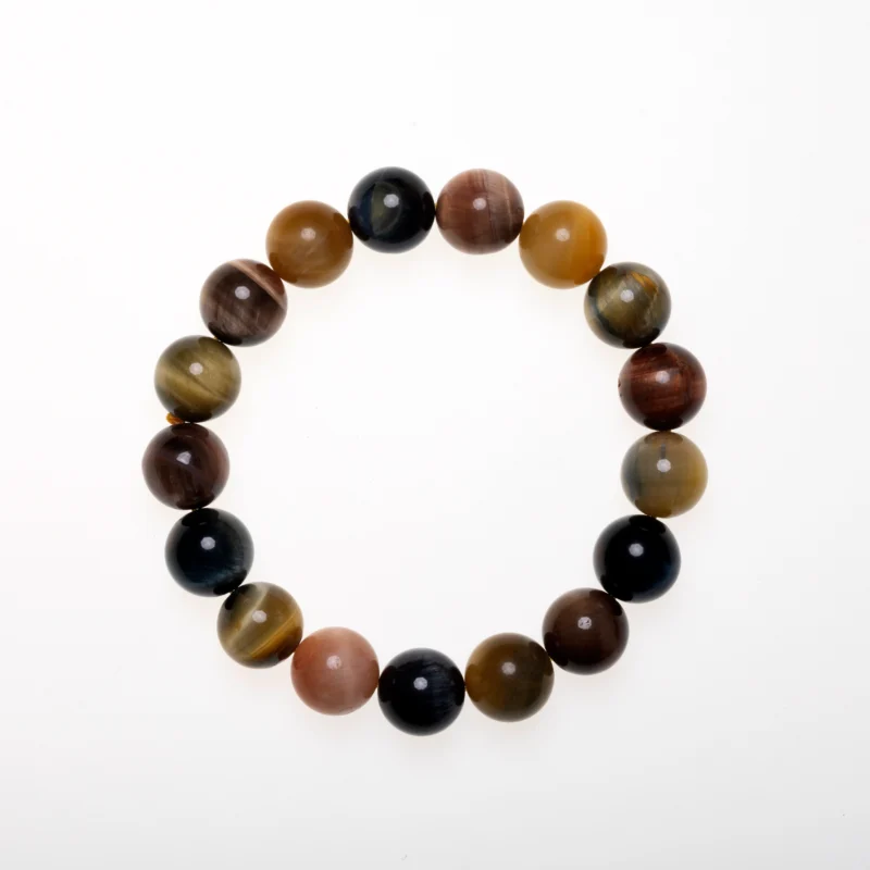 Spectrum of Strength- Fluorite Crystal Bracelet