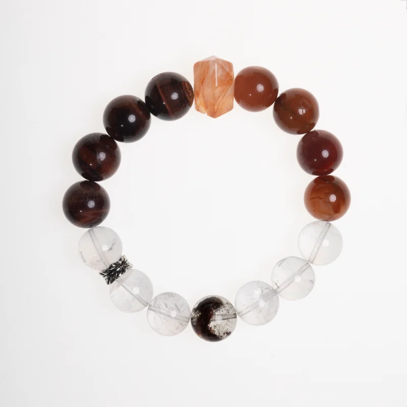 Willed Ember – Stone Crystal Bracelet