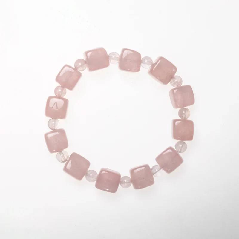 Rose Routine-Rose Quartz Bracelet