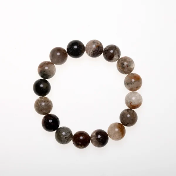Phantom Quartz Bracelet – Layered Crystal Healing Stone Jewelry
