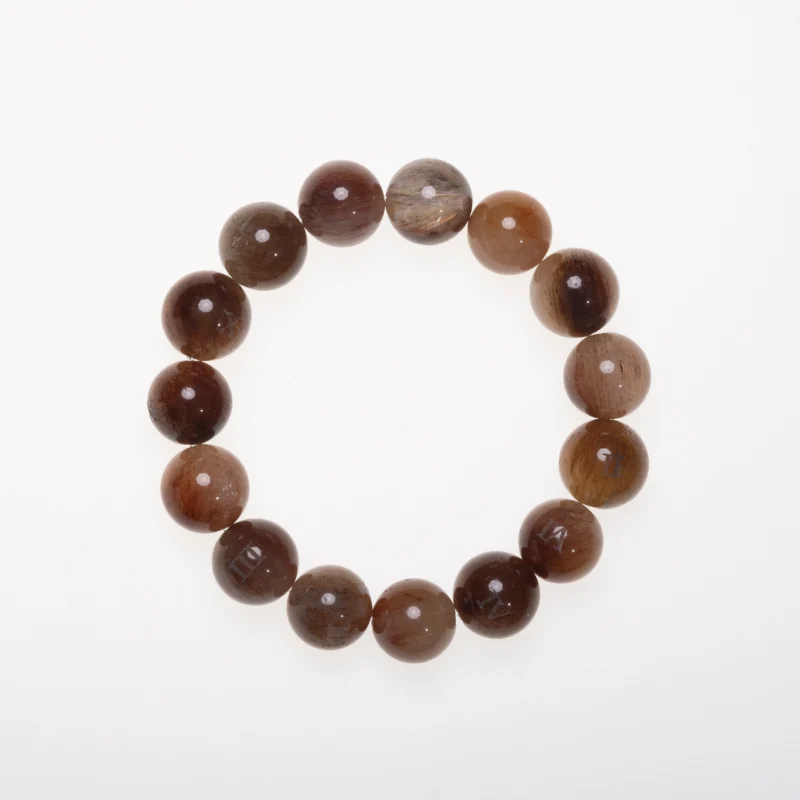 Daily Anchor-Red Rutilated Quartz Bracelet