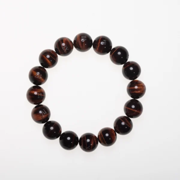 Red Tiger’s Eye Bracelet – A striking bracelet made with Red Tiger’s Eye crystals, known for their energizing properties and ability to enhance courage, confidence, and strength.