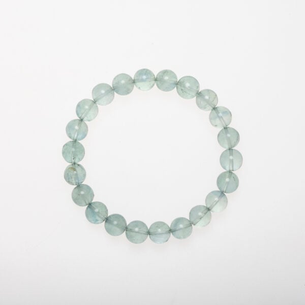 Green Prehnite Bracelet – A beautiful bracelet made with Green Prehnite crystals, known for their healing properties and ability to enhance intuition and peace.