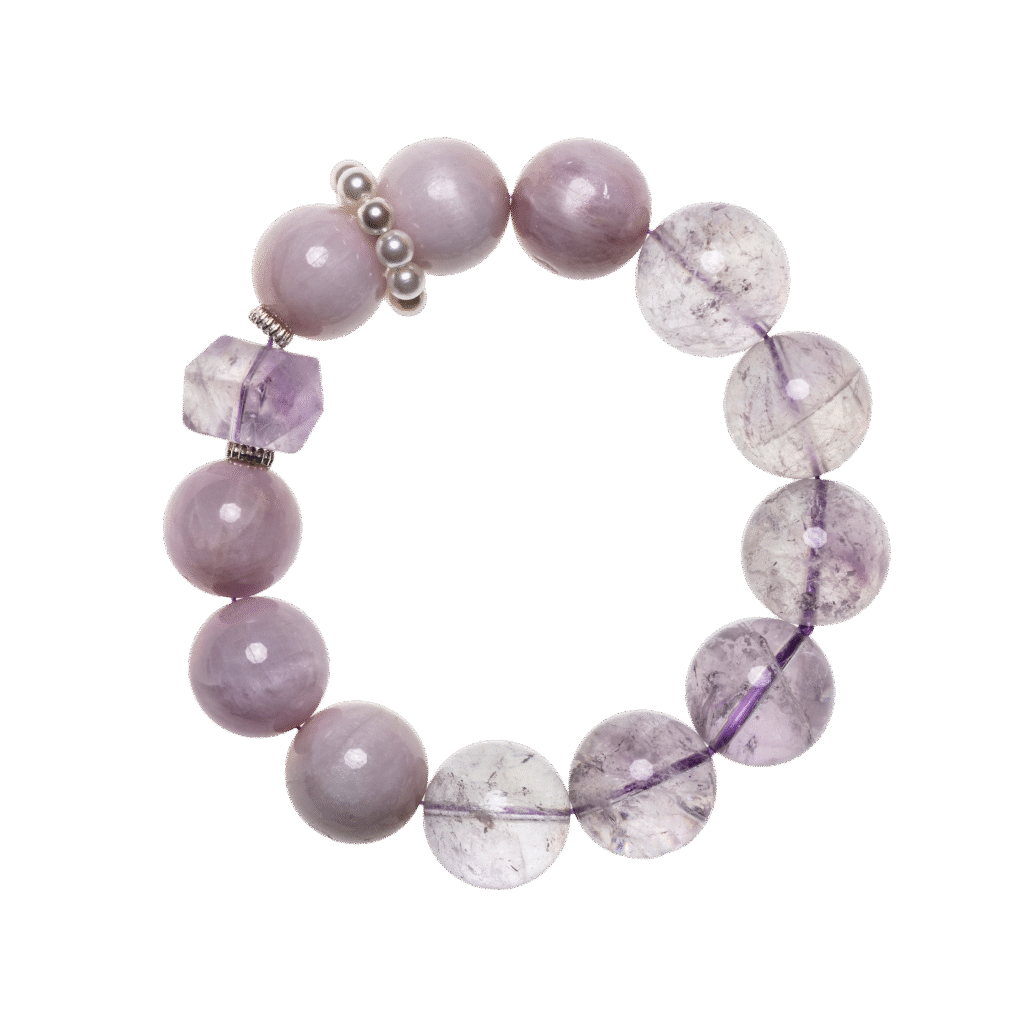 Amethyst Crystal Bracelet for Spiritual Healing and Clarity